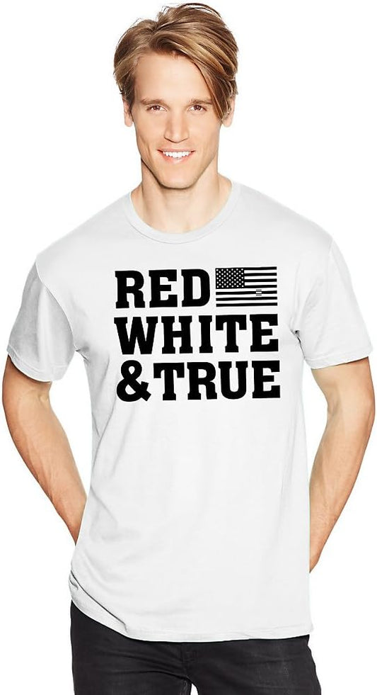 Men's Red White True T-shirt